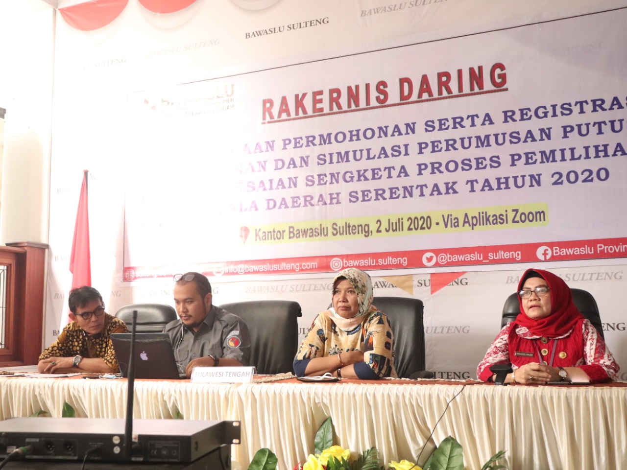 Simulasi Perumusan Putusan Penyelesaian Sengketa Proses Pemilihan Kepala Daerah Serentak Tahun 2020