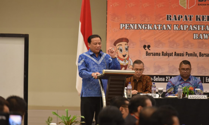 Abhan: Hasil Survei Litbang Kompas Sebagai Refleksi Tingkatkan Kerja Bawaslu