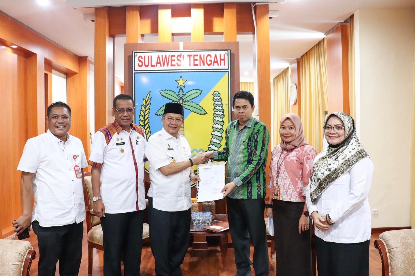 Ajukan NPHD Pilkada, Bawaslu Sulteng Bertemu Gubernur