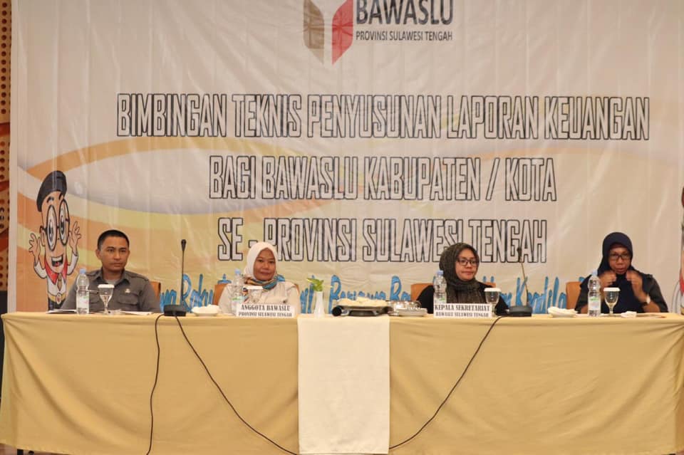 BAWASLU GELAR BIMTEK PENYUSUNAN LAPORAN KEUANGAN