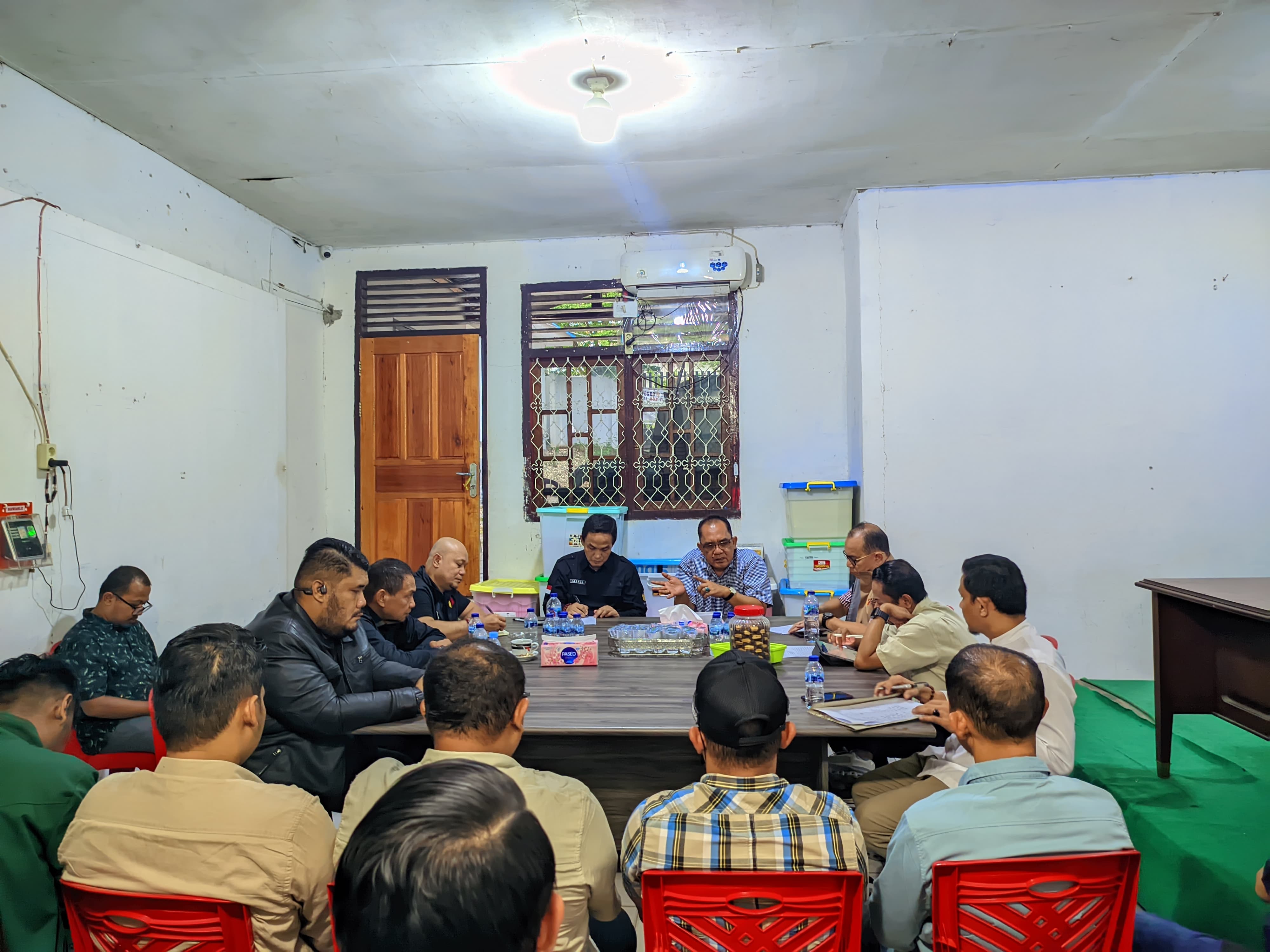 Bawaslu Provinsi Sulawesi Tengah Gelar Rapat Persiapan Pengawasan Pemungutan Suara Ulang (PSU) di Kabupaten Banggai