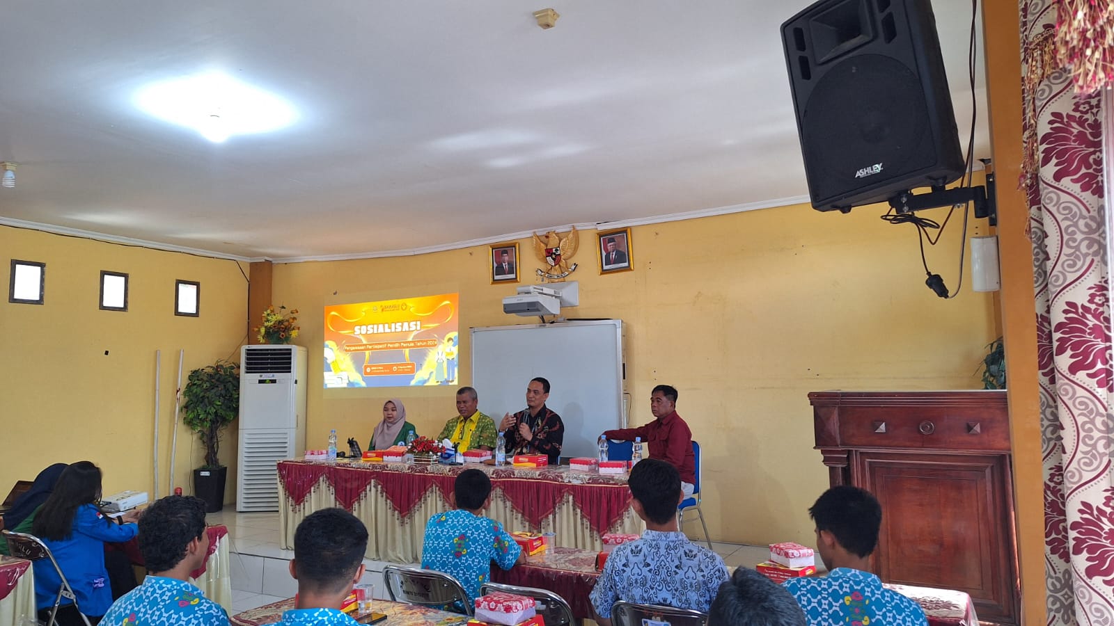 Bawaslu Sulteng Ajak Pemilih Pemula Jadi Pemilih Cerdas