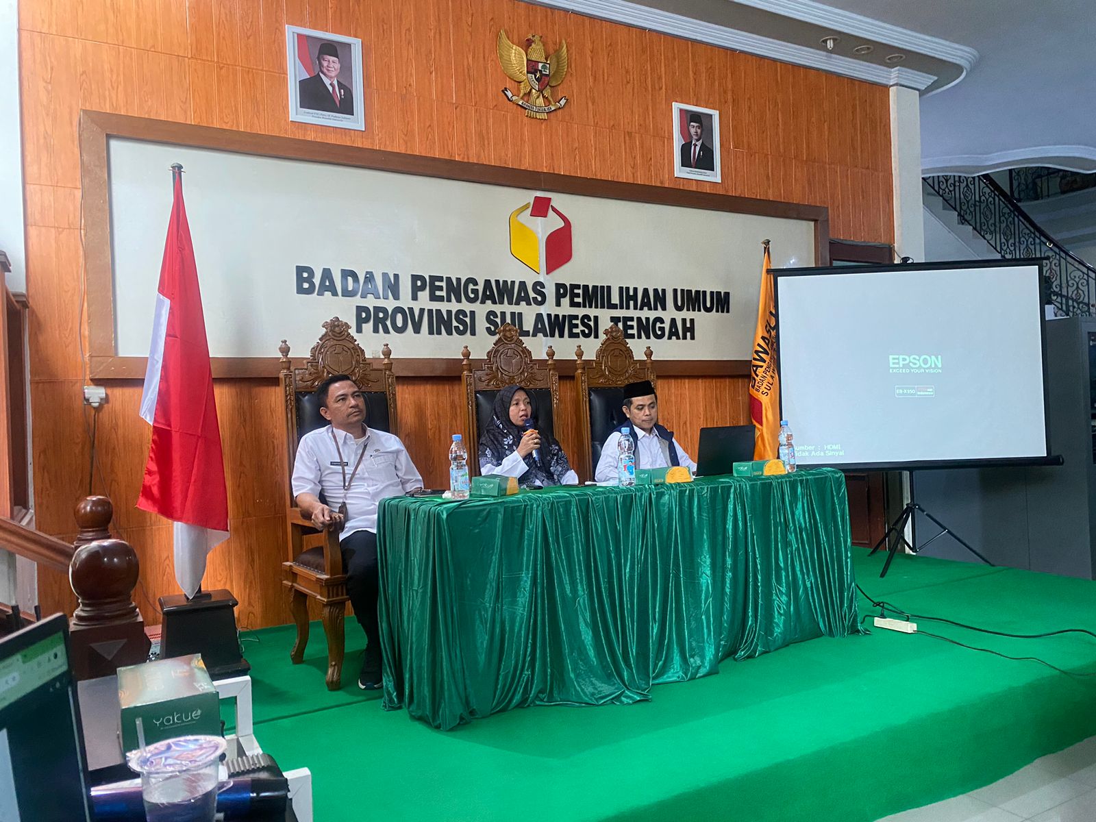 Bawaslu Sulteng Gelar In House Training Pengelolaan Arsip dan Evaluasi Aplikasi Srikandi
