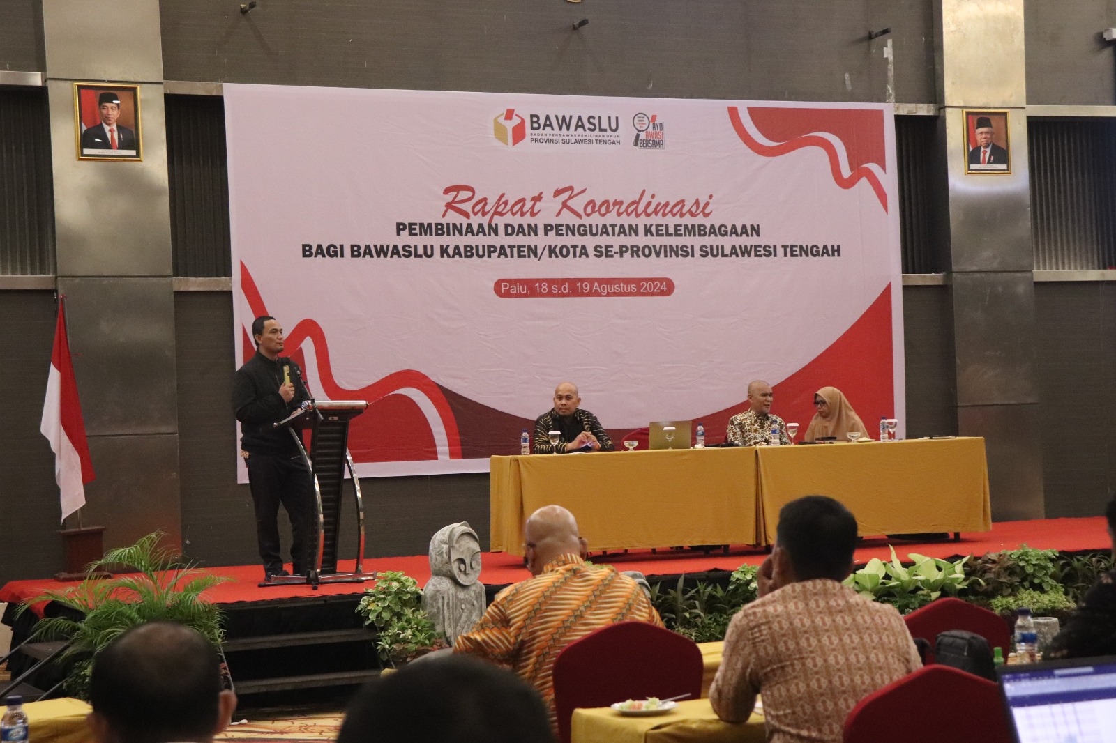 Bawaslu Sulteng Gelar Rapat Koordinasi Penguatan Kelembagaan, Tekankan Pengawasan DPS dan Netralitas ASN