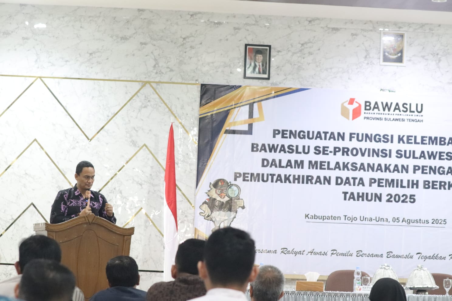 Bawaslu Sulteng Perkuat Fungsi Kelembagaan dalam Pengawasan Pemutakhiran Data Pemilih 2025