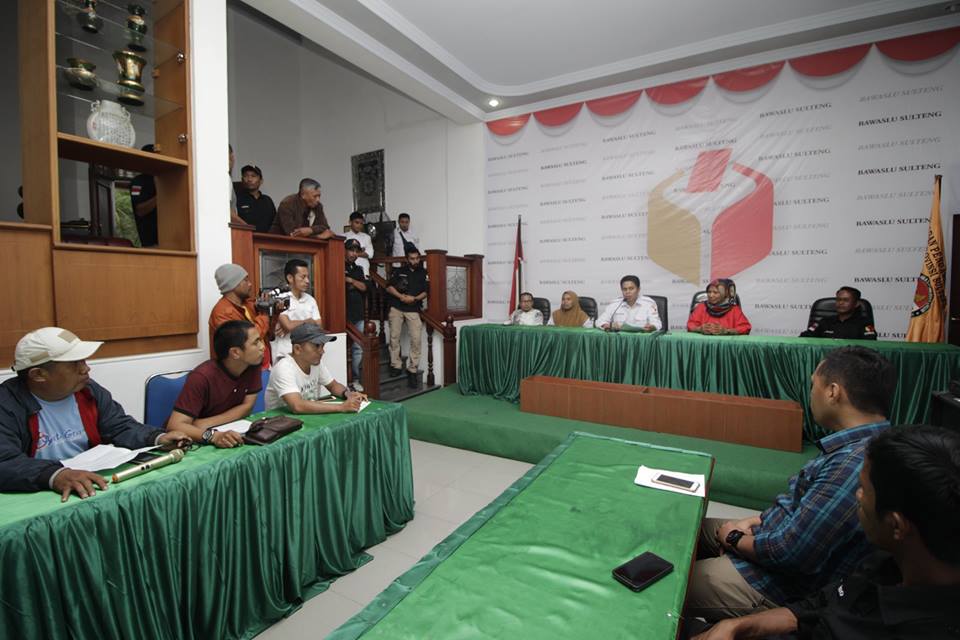 Bawaslu Sulteng Sikapi Kasus Penganiayaan terhadap Panwaslu Kecamatan Banawa