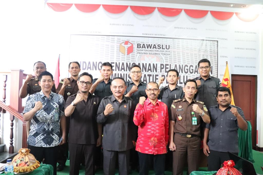 Bawaslu Sulteng Terima Audiensi Kejaksaan Agung