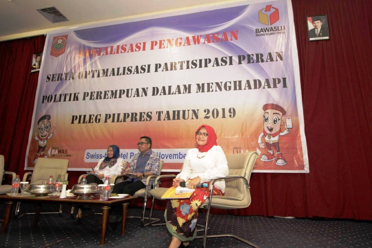 Bawaslu Sulteng dan BKOW Ajak Perempuan Awasi Pemilu 2019