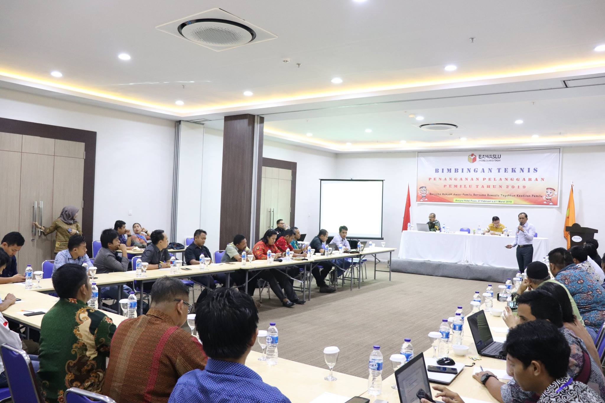 Bimbingan Teknis Penanganan Pelanggaran Pemilu 2019