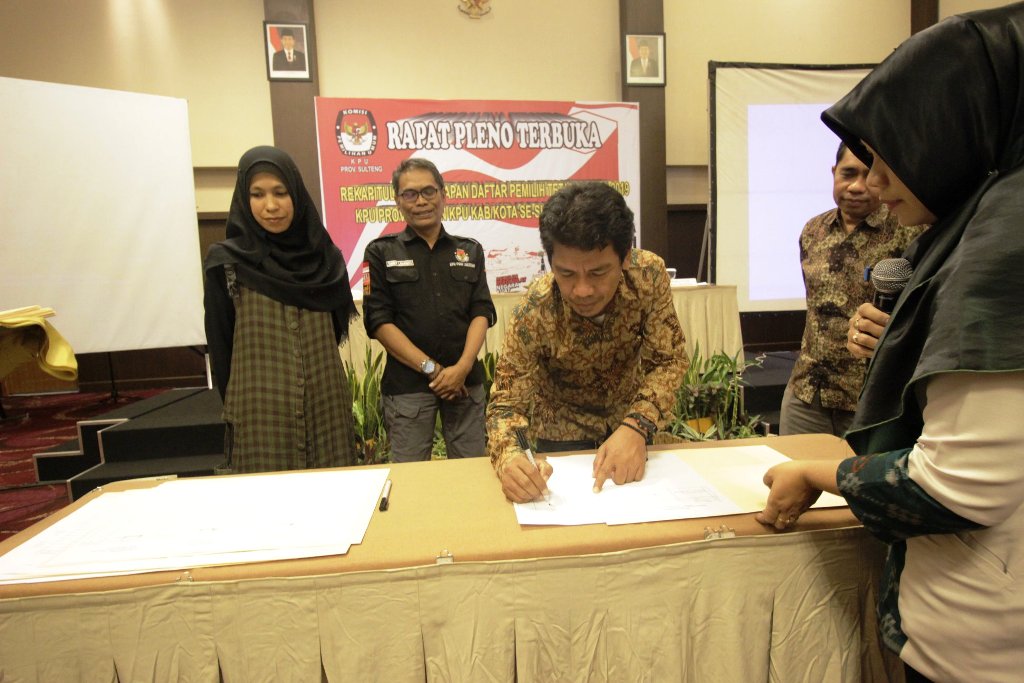 DPT SULTENG Capai 1.901.556 Jiwa