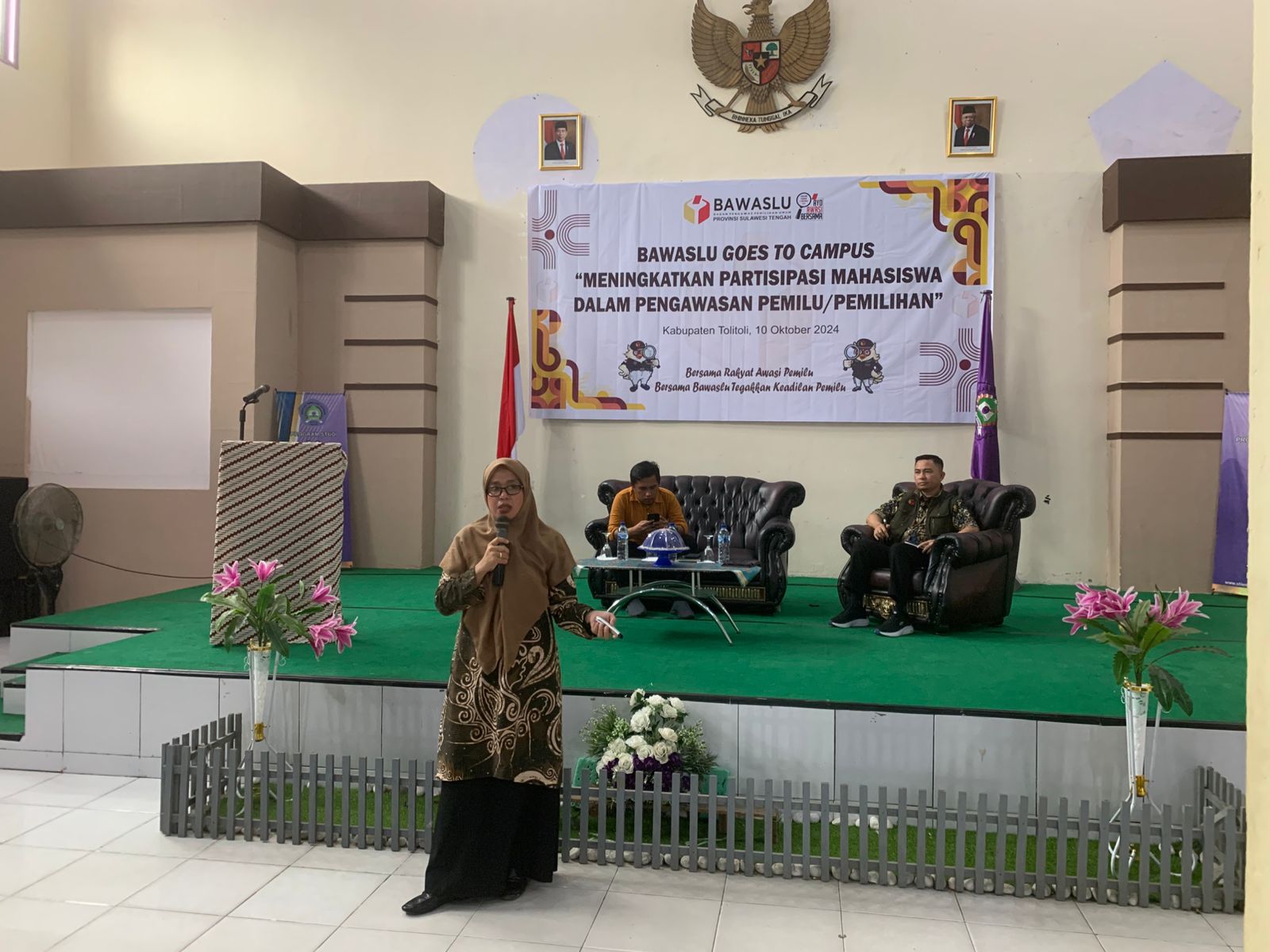 Dewi : Mahasiswa Miliki Peran Krusial dalam Mewujudkan Pemilu Jujur dan Adil