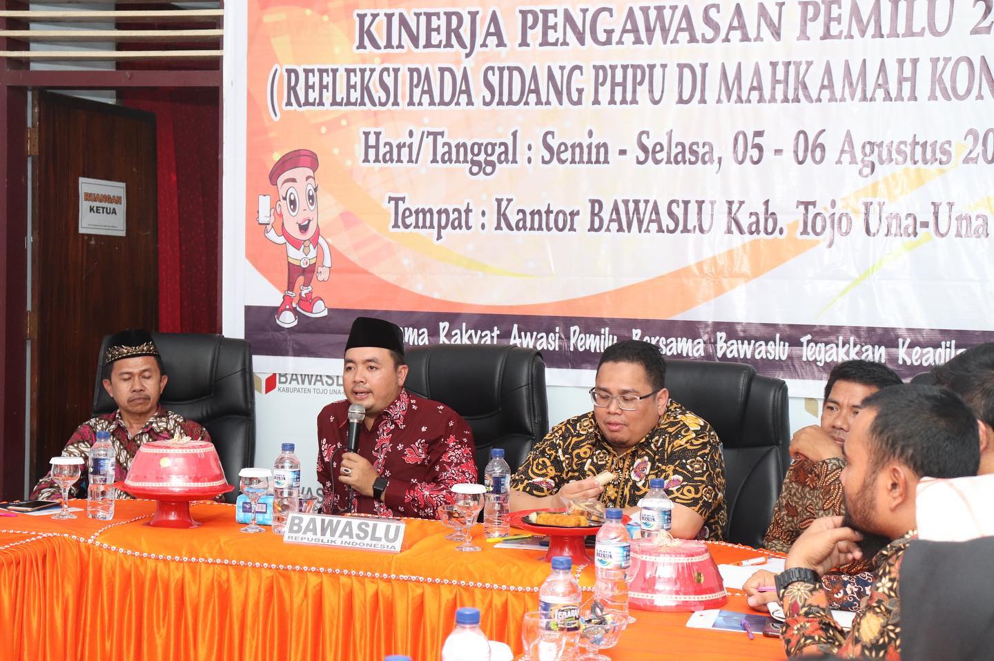 Di Ampana, Afif Bahas Nilai Positif Publik Atas Kinerja Pengawasan Bawaslu