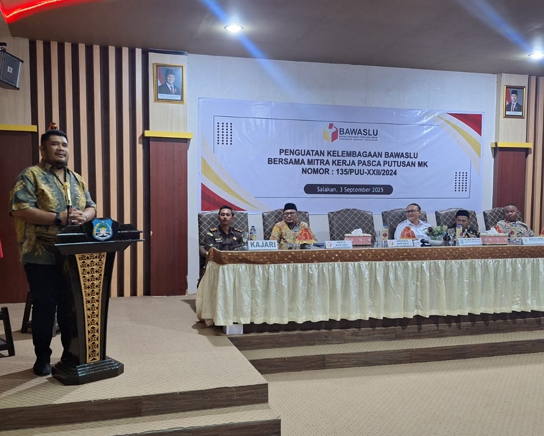 Fadlan Dorong Sinergi Penguatan Kelembagaan Bawaslu di Bangkep
