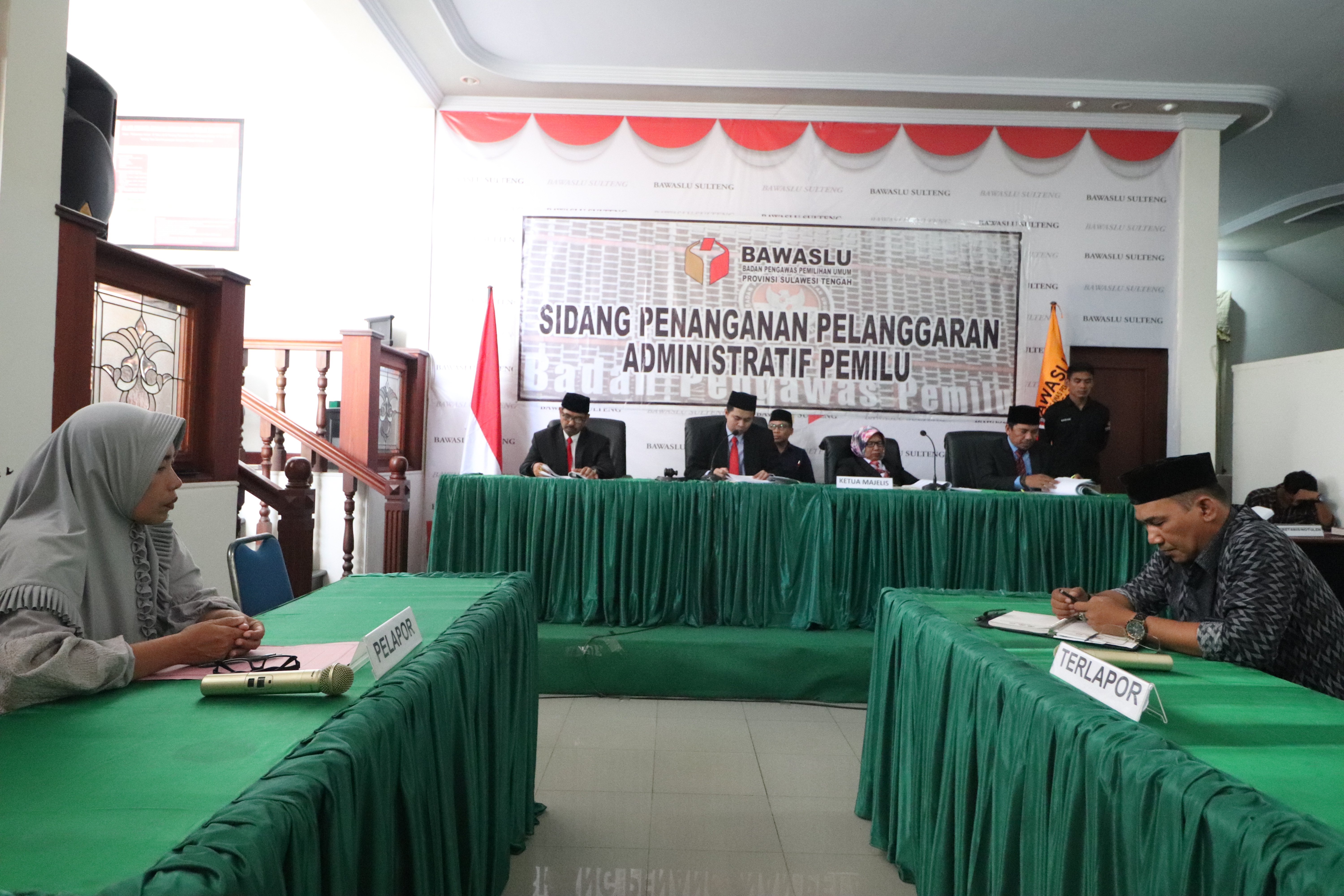 Bawaslu Sulteng Tetapkan KPU Banggai Langgar Administratif Pemilu