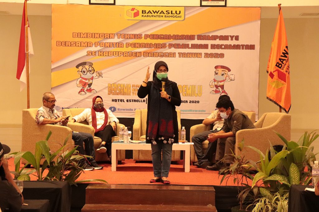 Gelar Bimbingan Teknis Pengawasan Kampanye, Ratna Dewi Pettalolo: Menjelang Pemungutan Suara Kita Harus Waspada