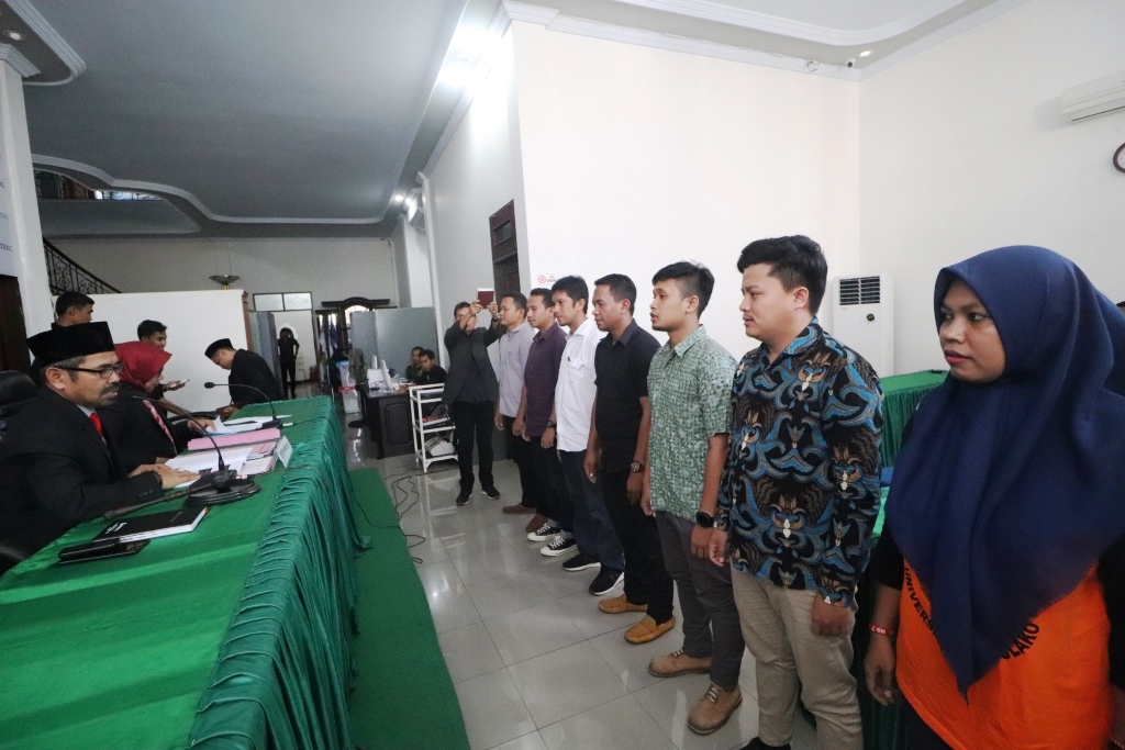 Bawaslu Banggai Hadirkan 7 Orang Saksi