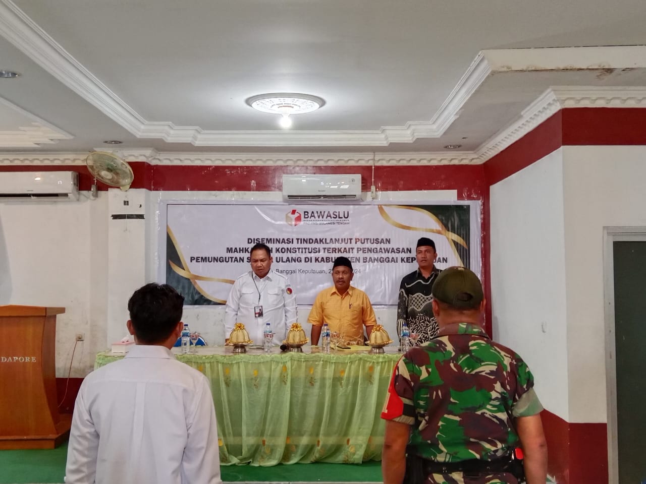 Jelang Pelaksanaan PSU, Bawaslu Sulteng Gelar Diseminasi Tindak Lanjut Putusan Mahkamah Konstitusi