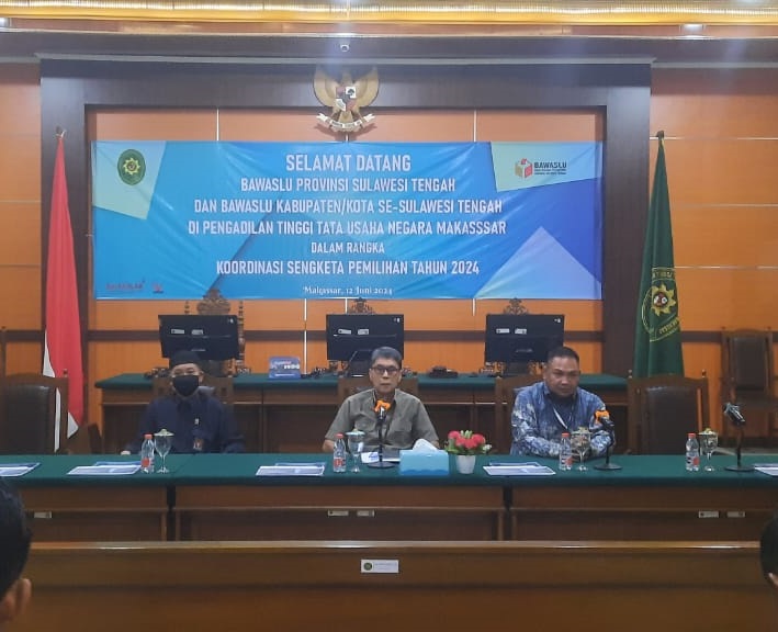 Jelang Pilkada, Bawaslu Sulteng Lakukan Audiensi Dengan PTTUN Makassar