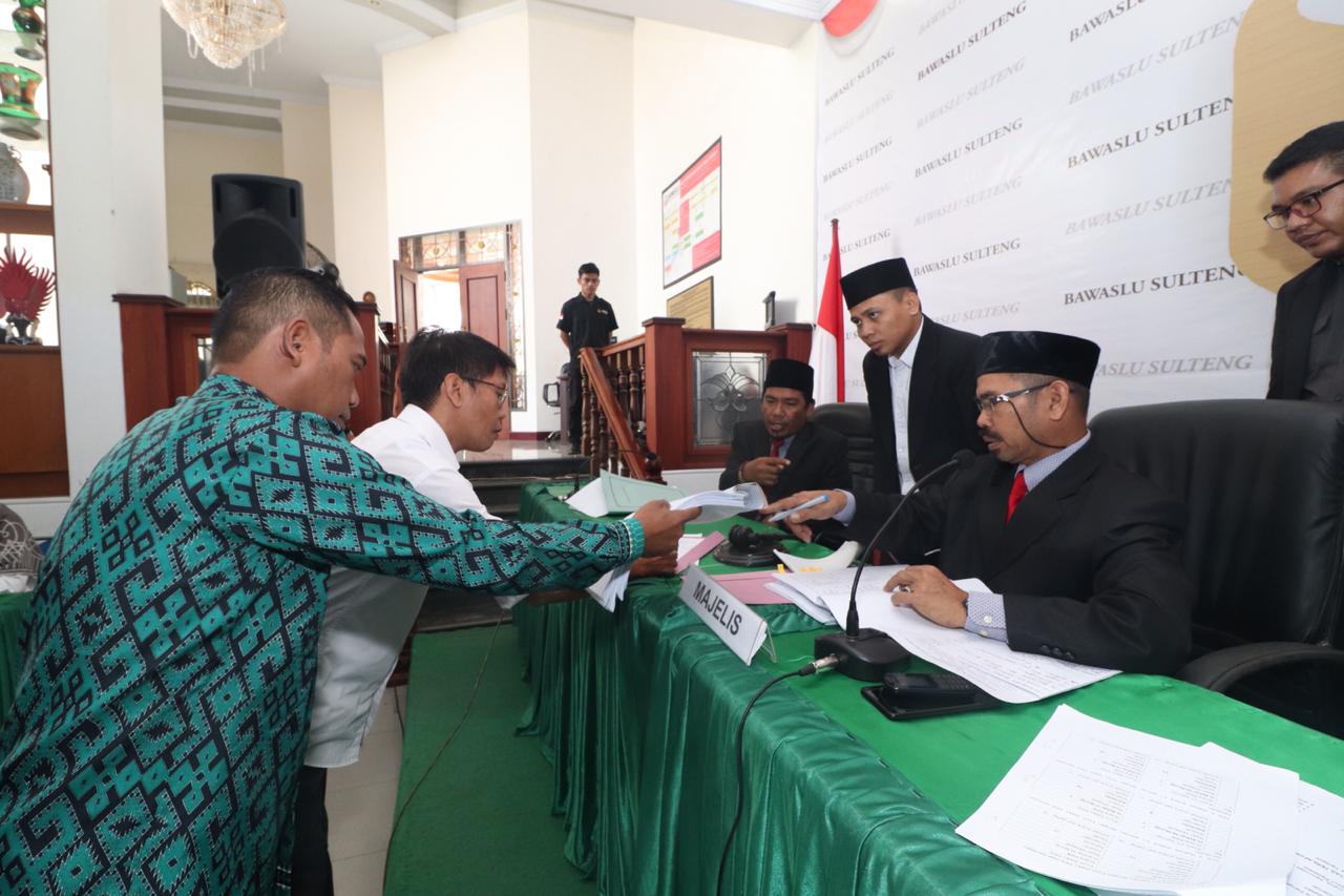 KPU Kabupaten Sigi Minta Penundaan Agenda Sidang Pembacaan Jawaban Terlapor