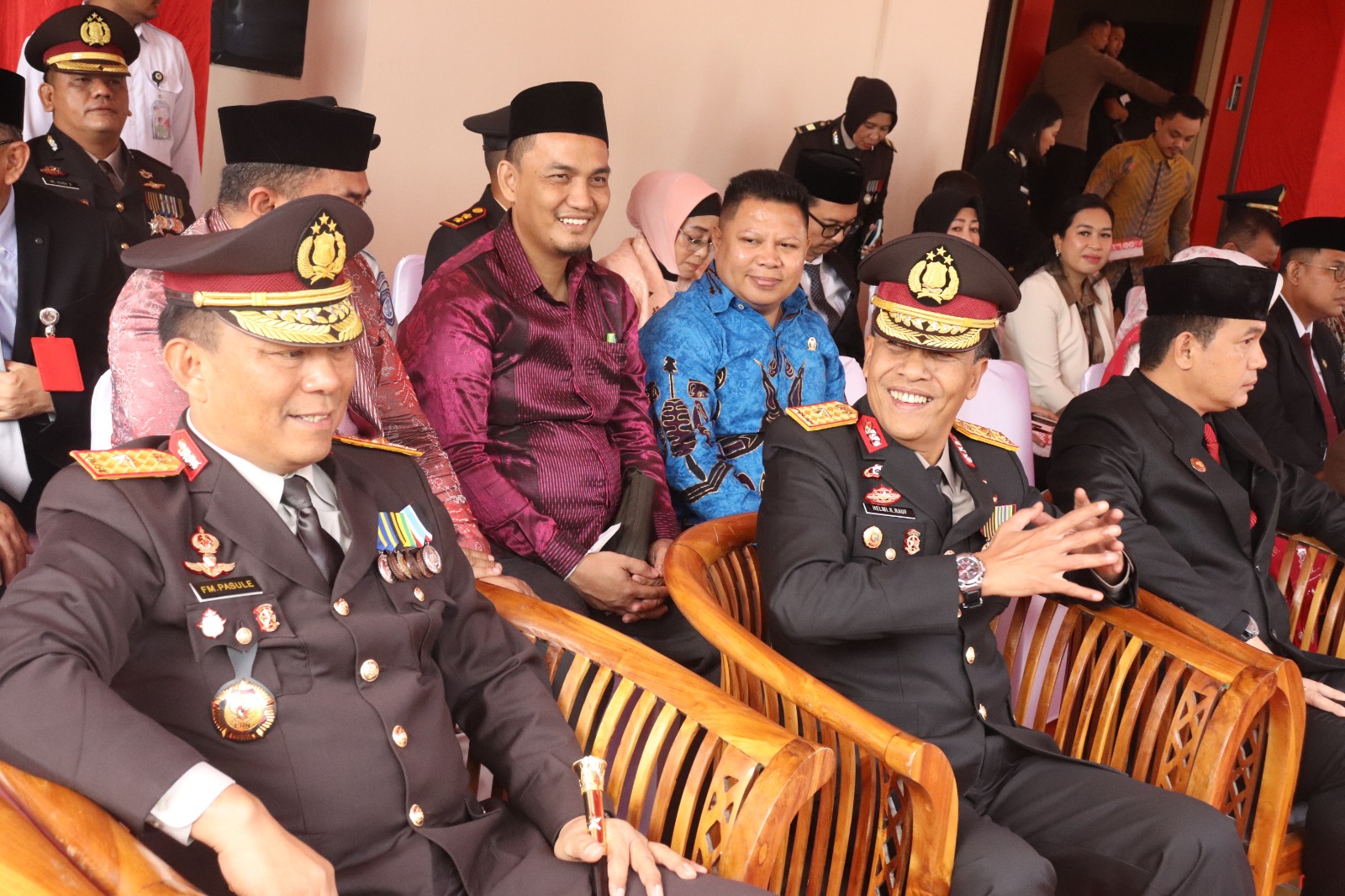 Ketua Bawaslu Sulteng Hadiri Upacara Hari Bhayangkara ke-79, Apresiasi Peran Polri dalam Menjaga Kondusivitas Pemilu 2024