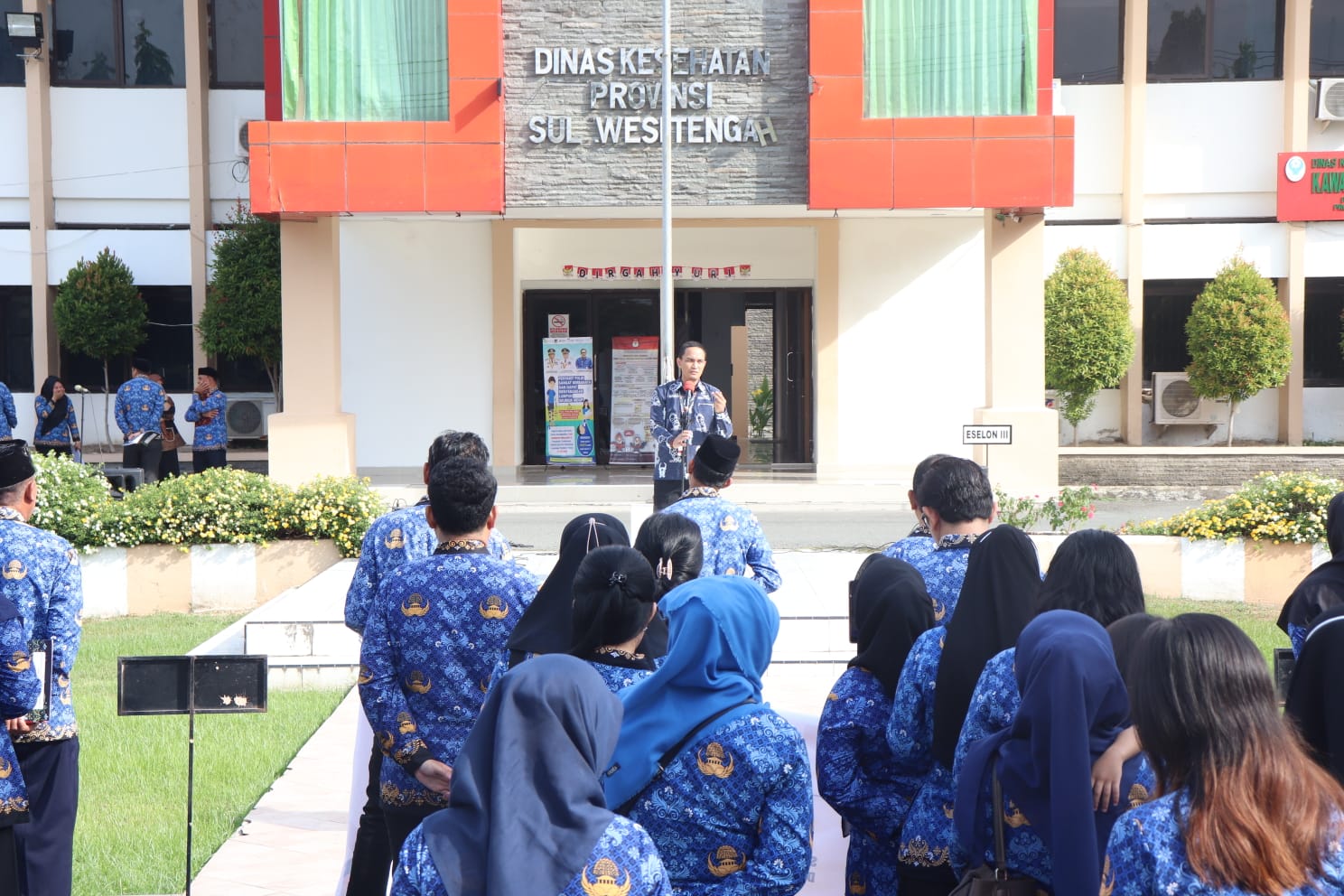 Ketua Bawaslu Sulteng, Nasrun Ingatkan ASN Dinas Kesehatan Sulteng Untuk Jaga Netralitas