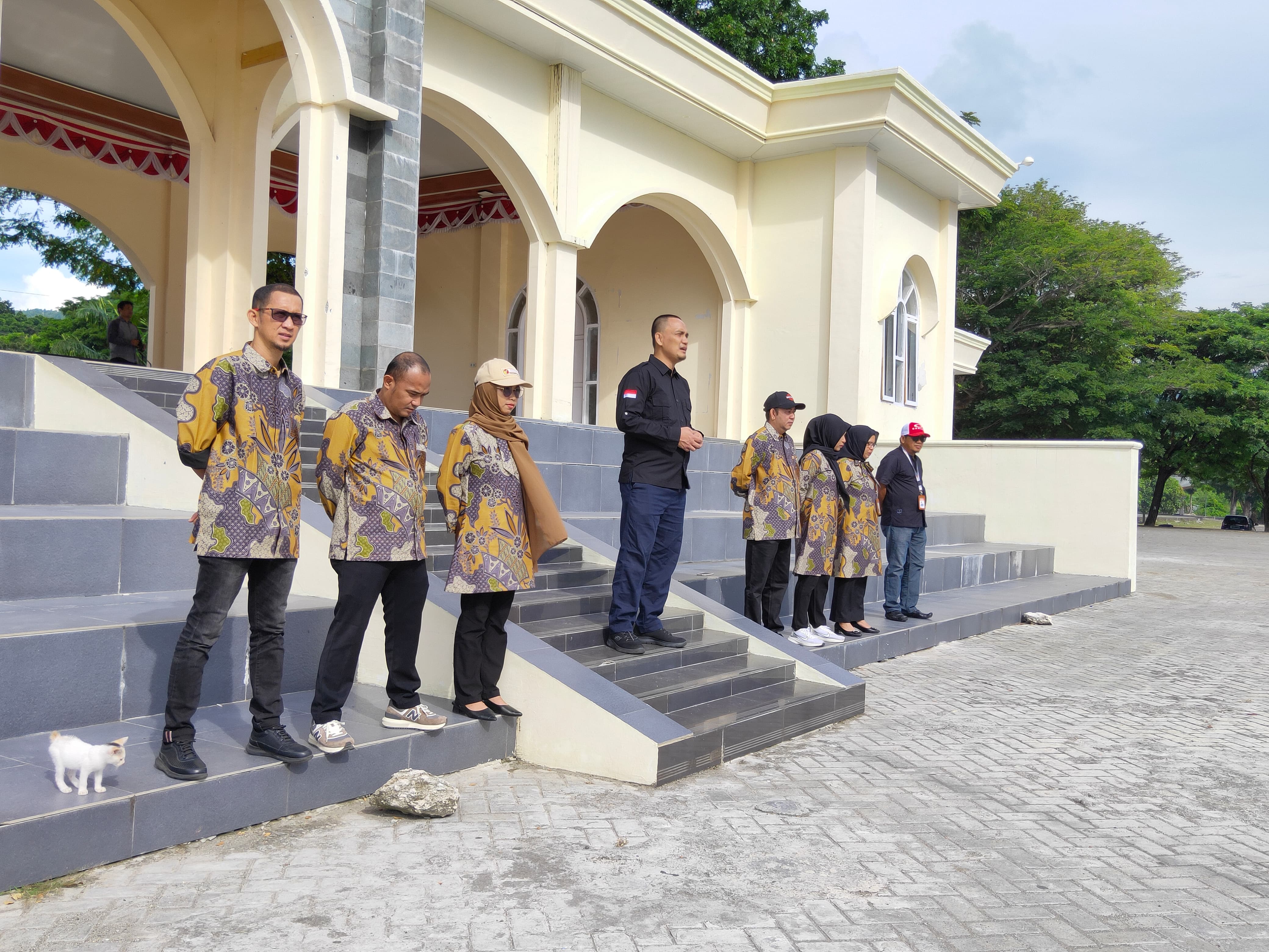 Ketua Bawaslu Sulteng Pimpin Apel Peringatan HUT Bawaslu ke-17 di Kabupaten Banggai