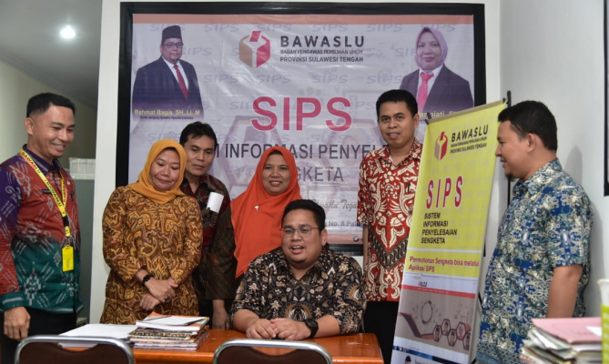 Masuk Daerah Rawan, Bagja Cek Kesiapan SIPS di Sulteng