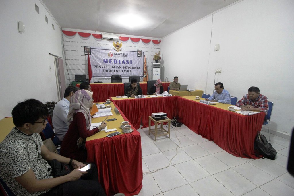 PKP Indonesia dan KPU Sepakat Verfikasi kembali Calon Legislatif DAPIL SULTENG