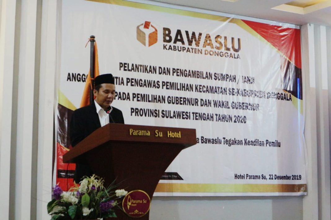 Pelantikan Dan Pengambilan Sumpah Janji Panwas Kecamatan