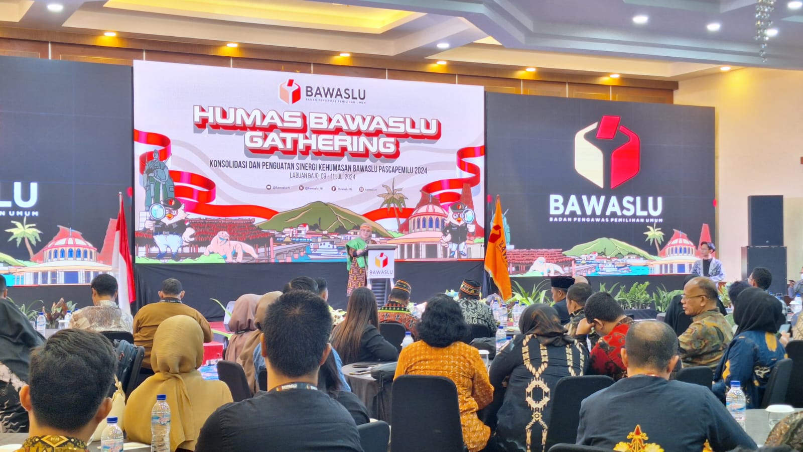 Rasyidi Hadiri Humas Bawaslu Gathering di Labuan Bajo