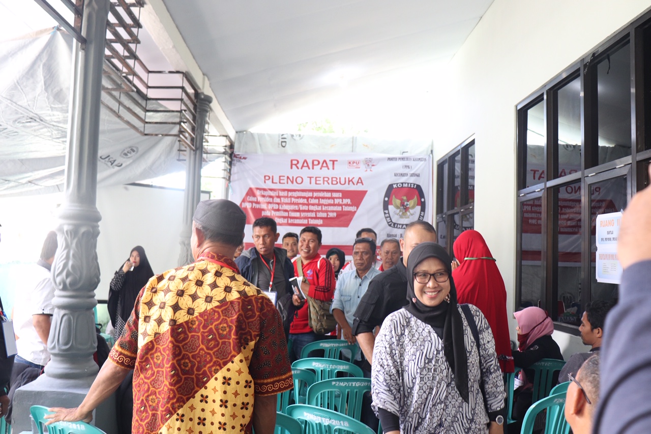 Bawaslu Pantau Langsung Rekapitulasi Perhitungan Suara Tingkat Kecamatan