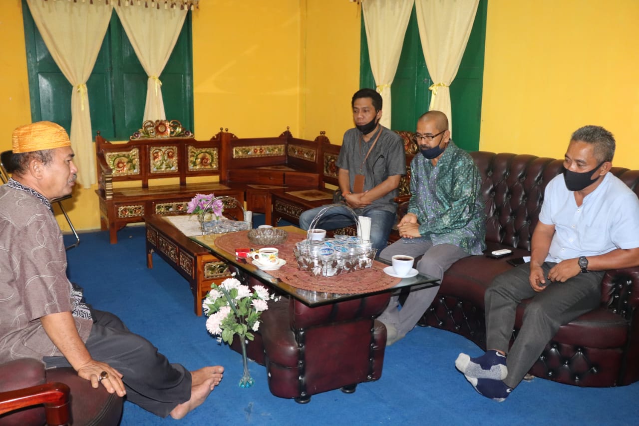 Sowan ke Raja Buol, Jamrin Harapkan Toko Masyarakat Turut Awasi Pilkada 2020