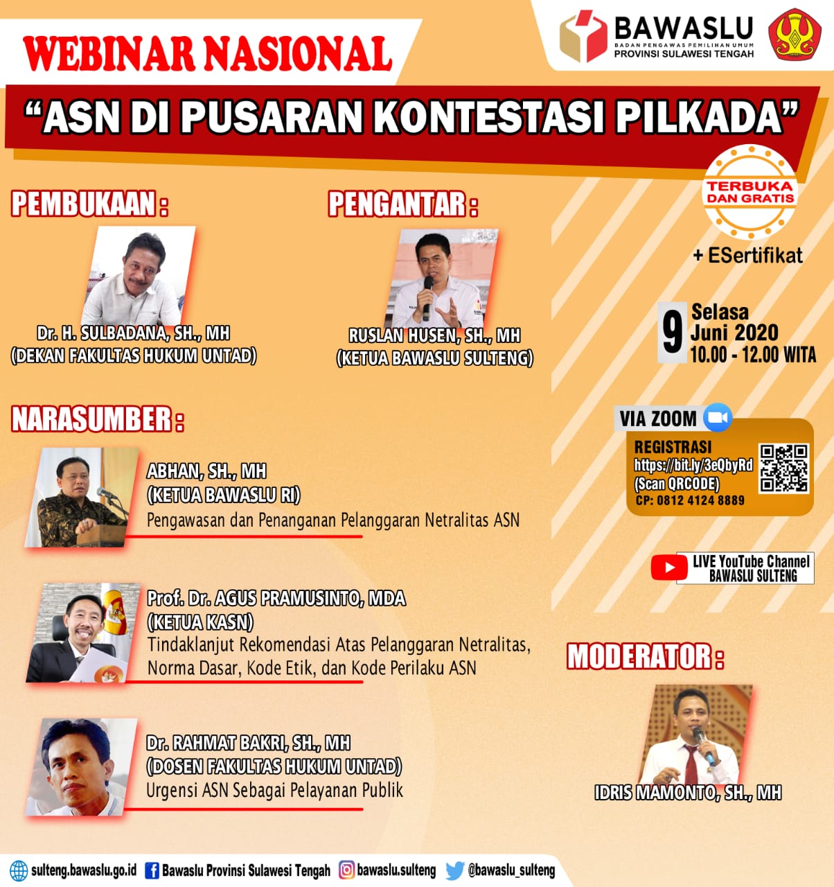 Webinar â€œASN Di Pusaran Kontestasi Pilkadaâ€