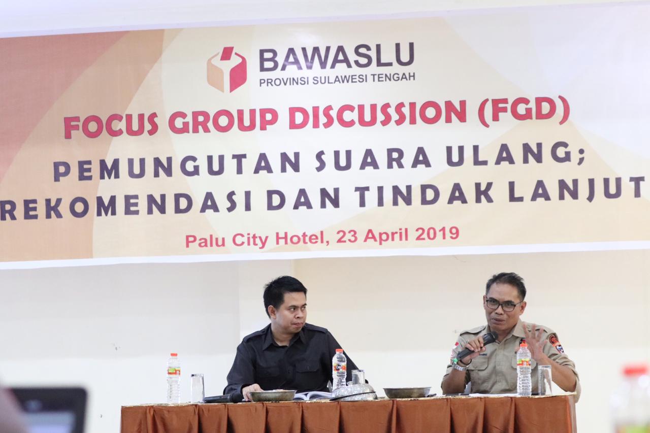 Bawaslu Sulteng Rekomendasi Pemungutan Suara Ulang di 47 TPS