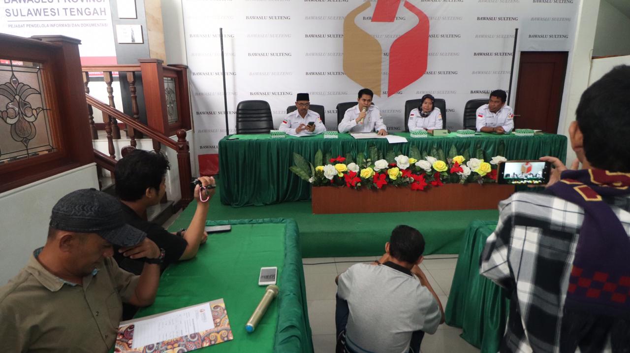 Tahapan Penyelenggaraan Pemilihan 2020, Bawaslu Sulteng Telah Tangani 15 Kasus Pelanggaran Netralitas ASN