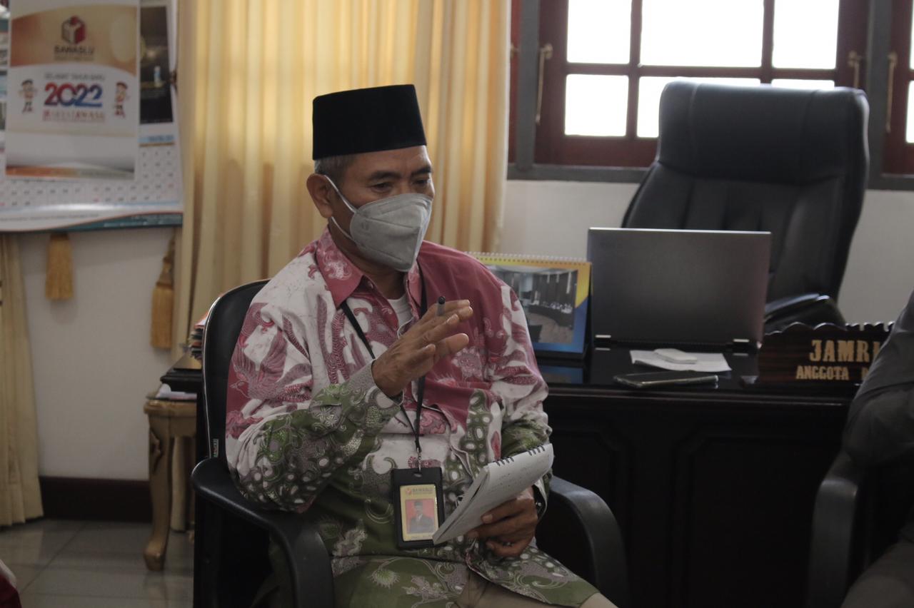 Jamrin Menginginkan Bawaslu Sulteng Masuk di Semua Elemen Masyarakat