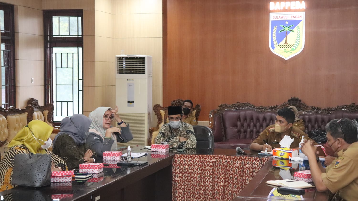 Bertemu Bappeda, Bawaslu Sulteng Bahas Anggaran Tahapan Pemilihan Tahun 2024