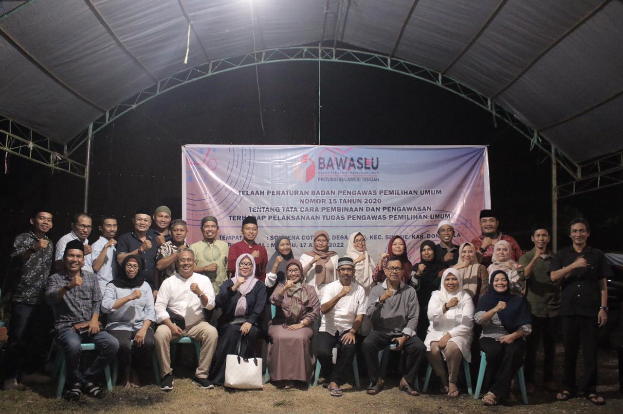 Bawaslu Sulteng Jalin Silaturahmi dengan Mantan Pengawas Pemilu di Sulawesi Tengah