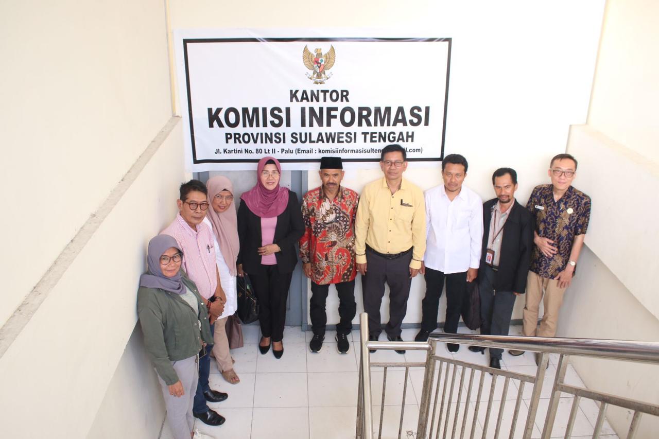 Komitmen Semakin Serius, Bawaslu Sulteng Silaturahmi ke Komisi Informasi Sulteng