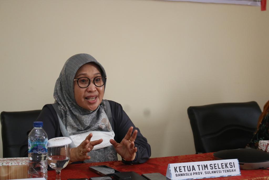 Total 129 Orang, Pendaftaran Seleksi Anggota Bawaslu Sulteng Resmi ditutup
