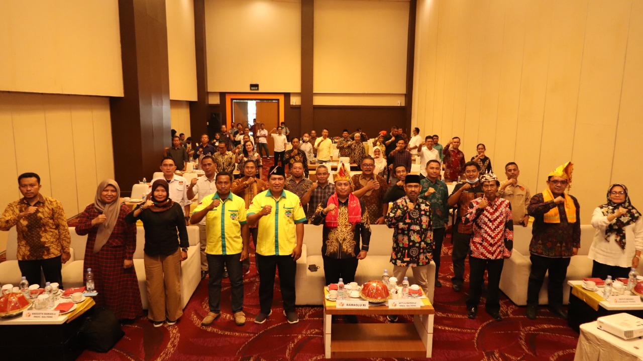 Bawaslu Sulteng dan KPU Koordinasikan Pemetaan Potensi Pelanggaran Tahapan Pendaftaran dan Verifikasi Calon Peserta Pemilu 2024