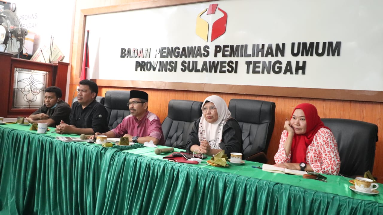 Bawaslu Sulteng Ikuti Rapat Konsolidasi Tahapan Pendaftaran, Verifikasi dan Penetapan Parpol