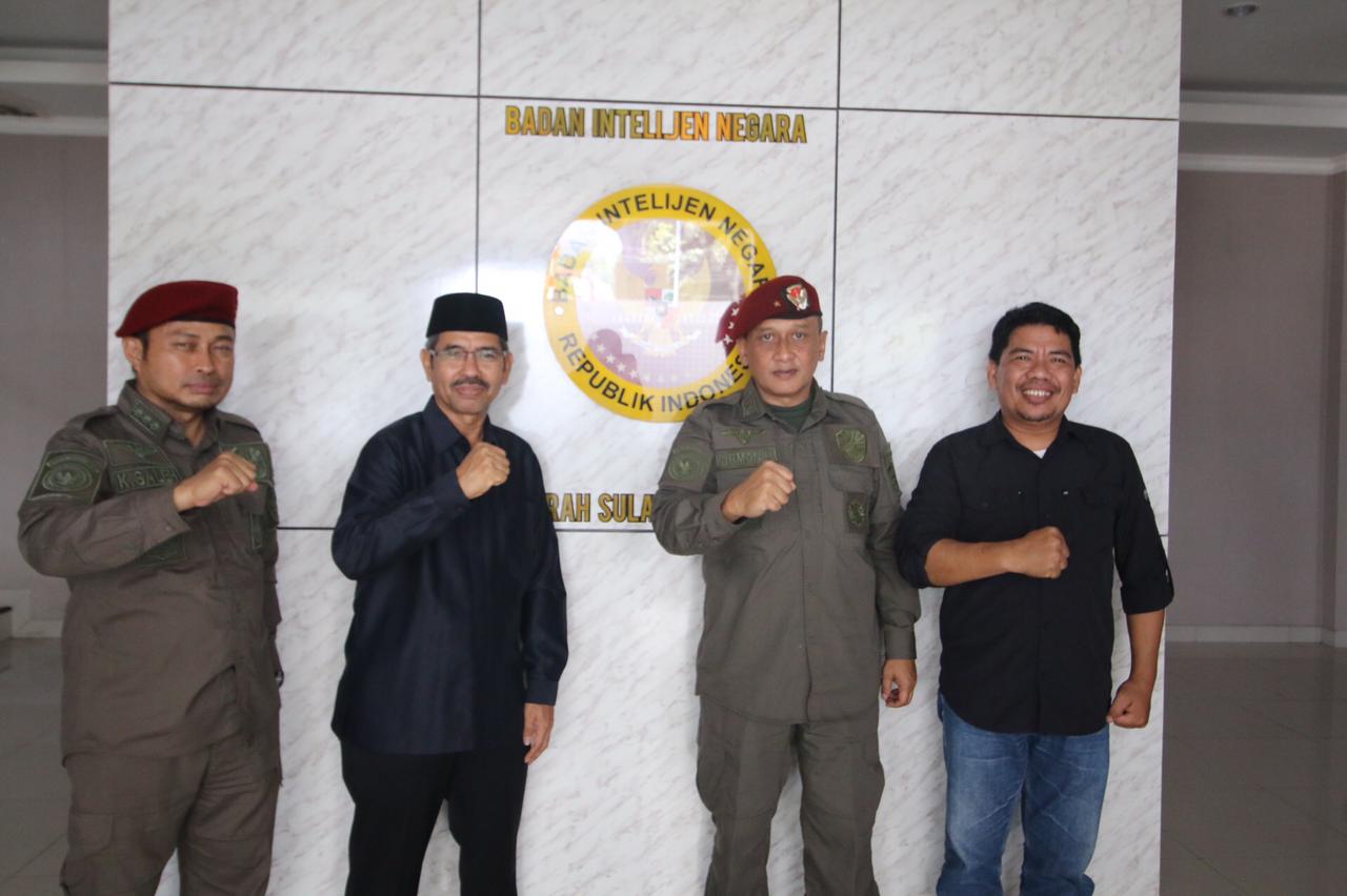 Bertemu Kepala BIN, Bawaslu Sulteng akan Intensifkan Komunikasi Menuju Pemilu dan Pemilihan Serentak 2024