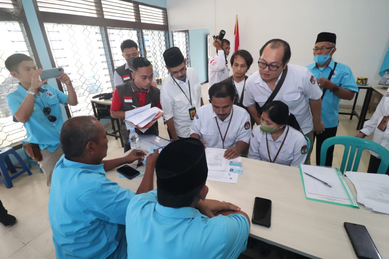 Bawaslu Sulteng Awasi Tahapan Verifikasi Faktual Partai Politik