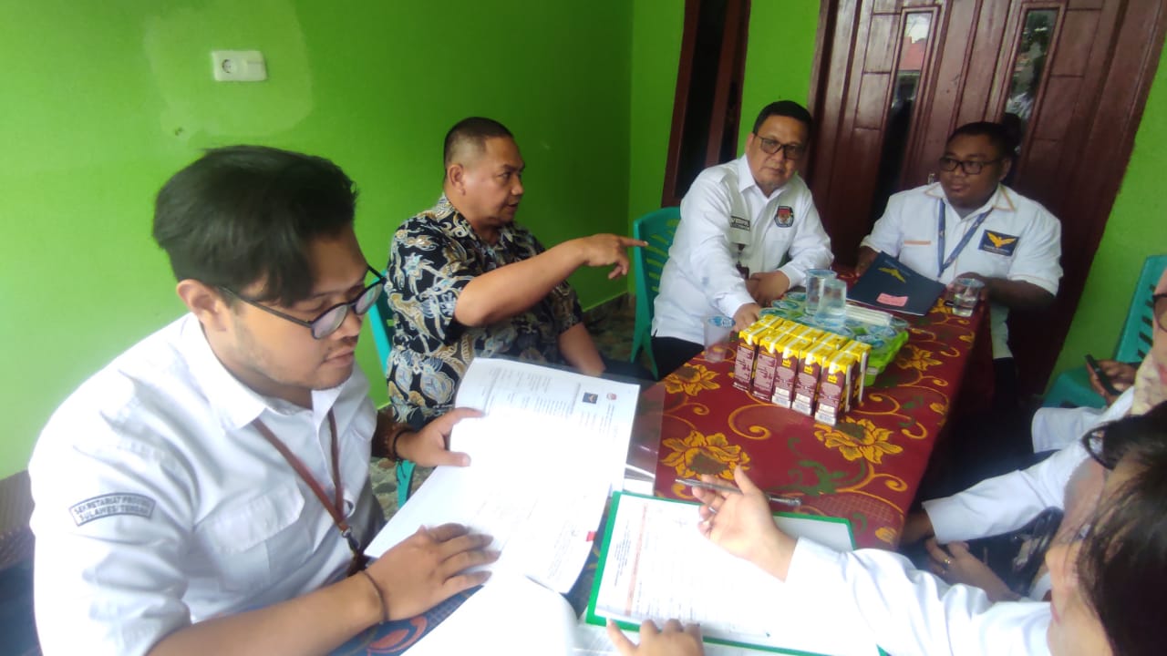 Rasyidi Awasi Pelaksanaan Verifikasi Faktual Tingkat Provinsi Bawaslu Sulteng dengan Fokus 3 Objek PengawasanÂ 
