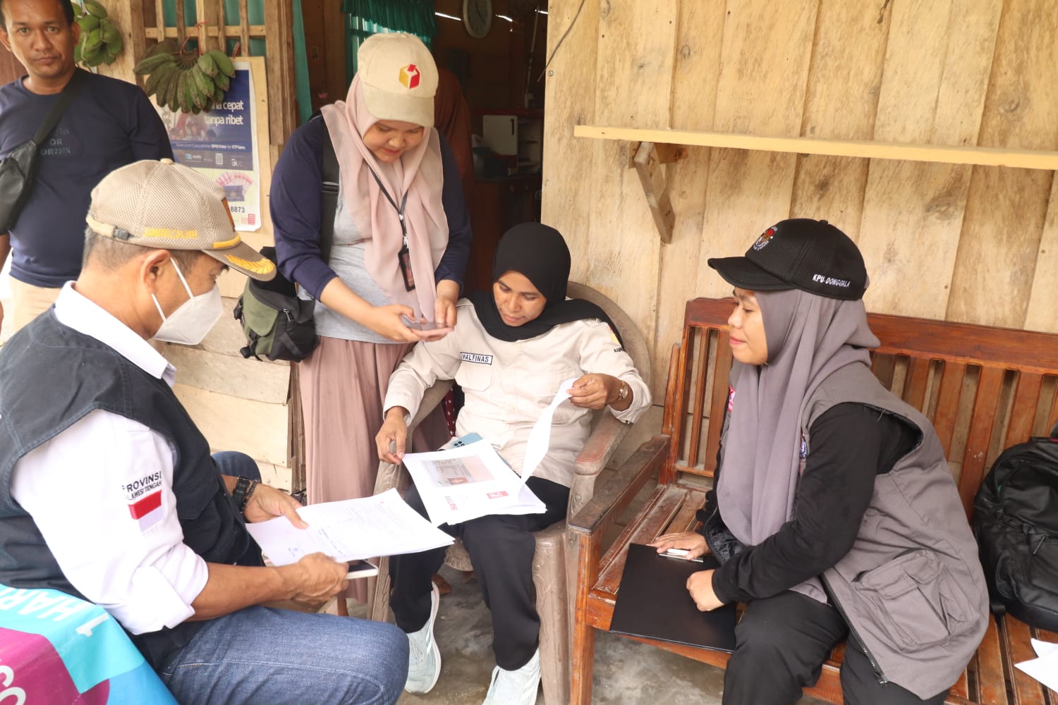 Jamrin Turun Awasi Proses Verifikasi Faktual Keanggotaan Parpol di Donggala