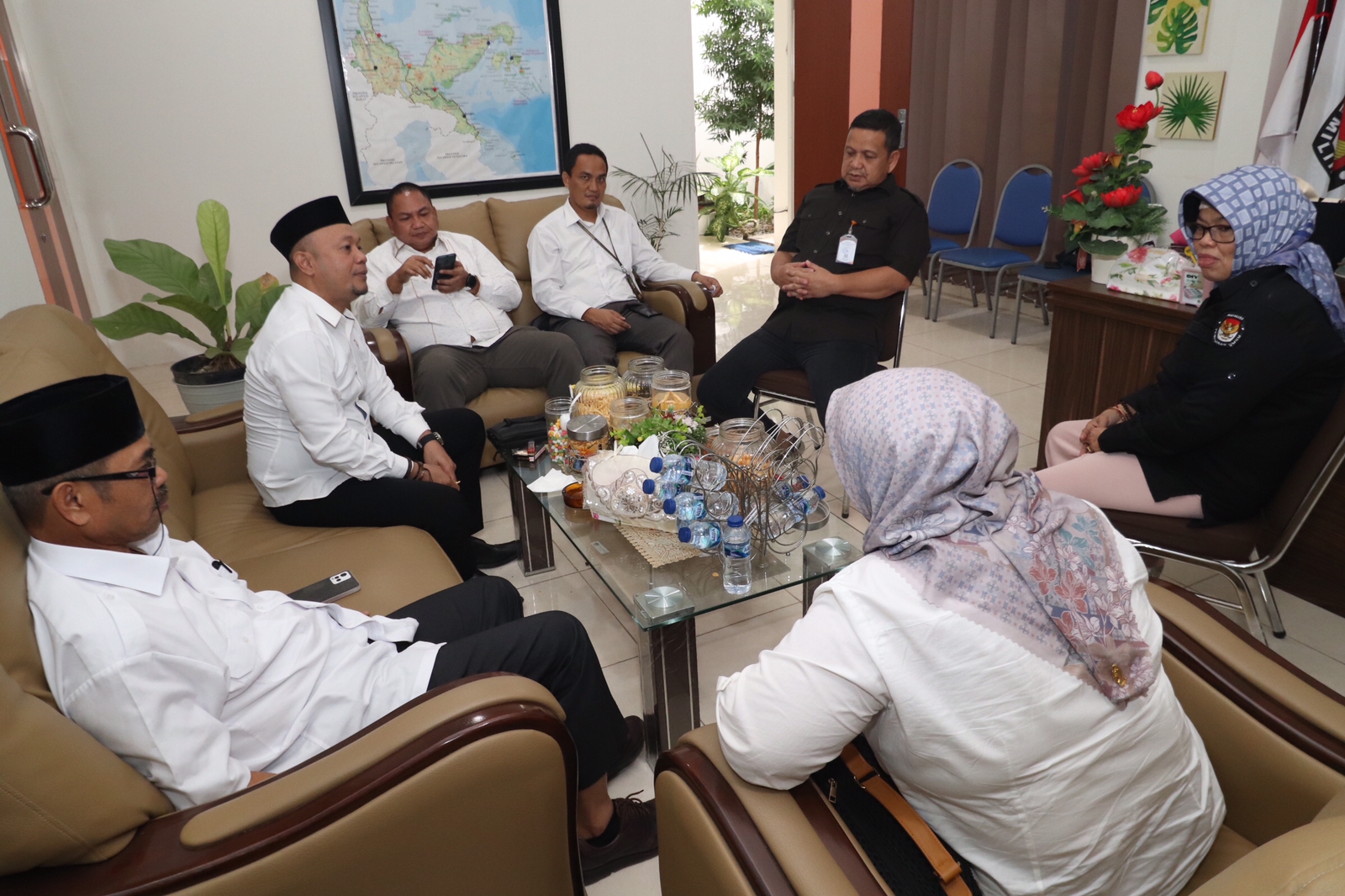 Bawaslu Sulteng Koordinasikan Teknis Verifikasi Administrasi ke KPU