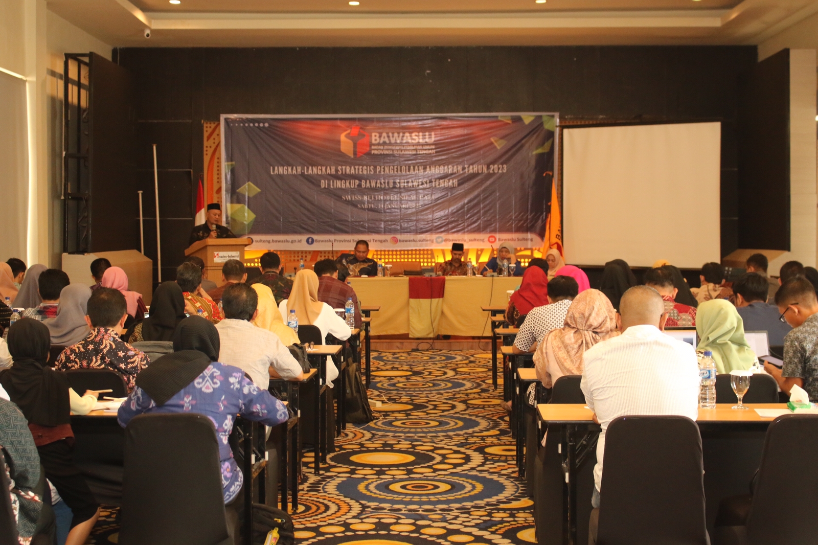 Bawaslu Sulteng Minta Bawaslu Kabupaten/Kota Pastikan Sarpras Panwaslu Kecamatan Memadai