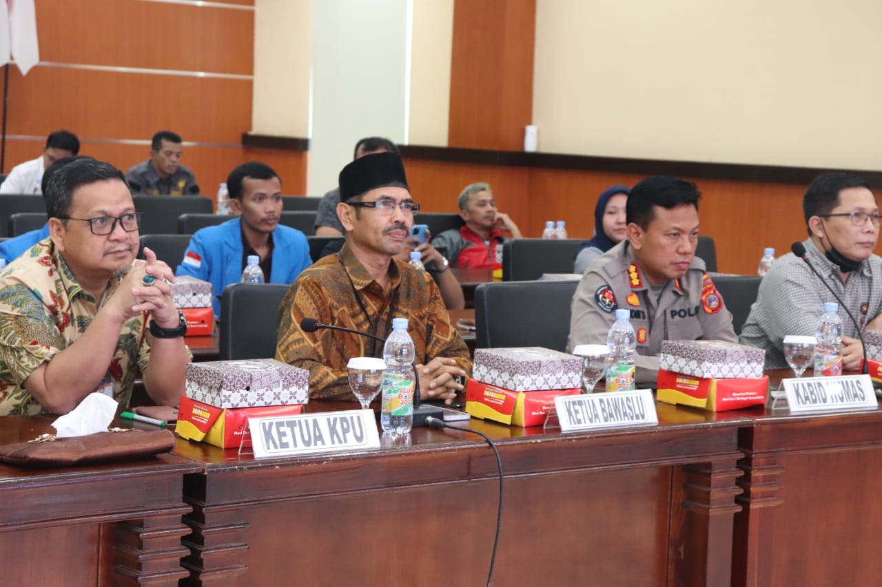 Bawaslu Sulteng Ikuti Dialog Publik DivHumas Polri