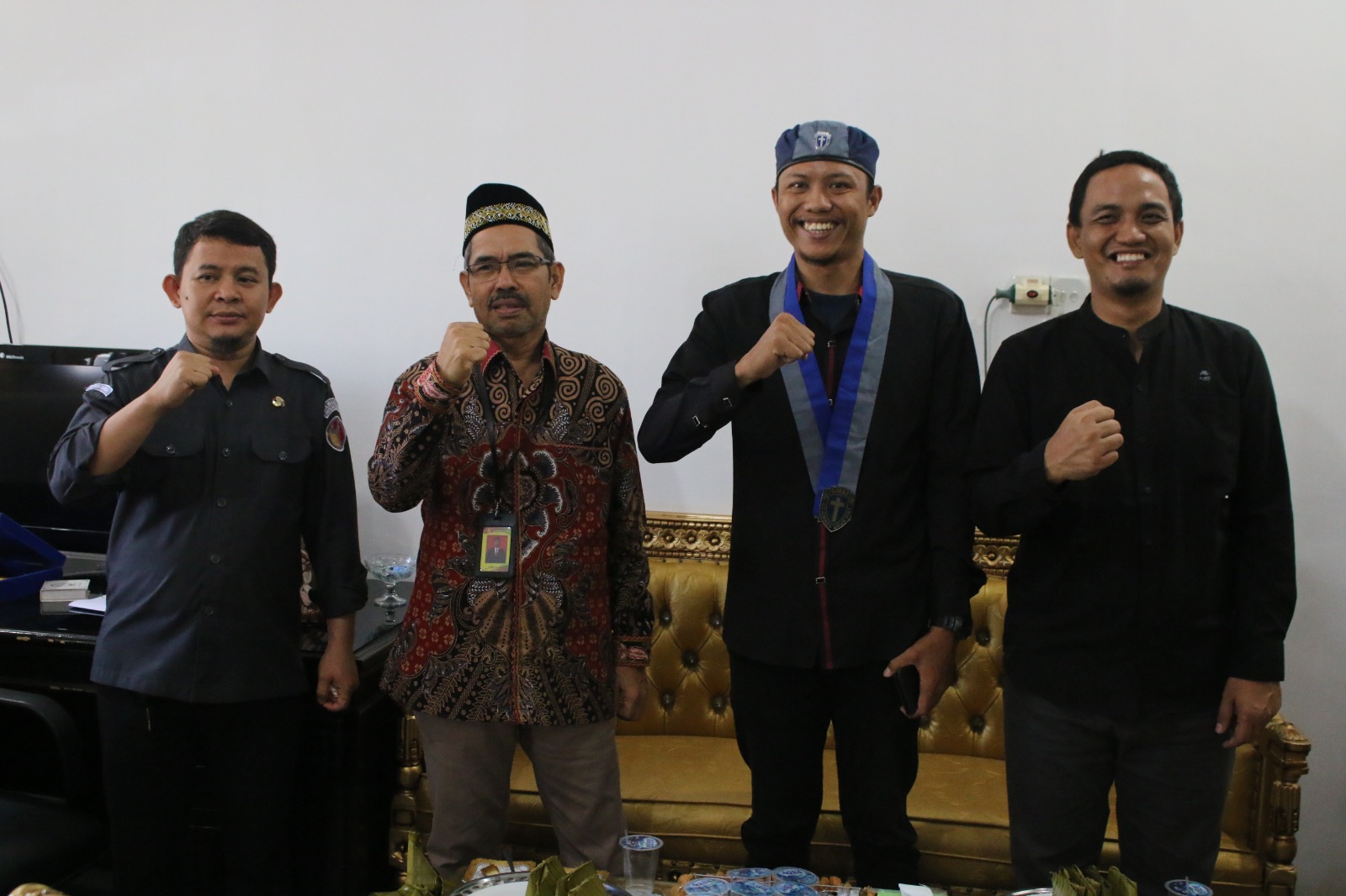 Bawaslu Sulteng Terima Kunjungan GMKI